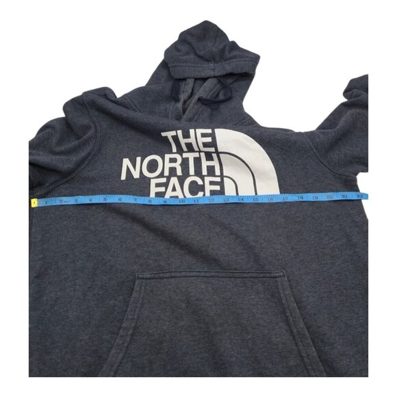 North Face Hoodie Men M Gray Americana Logo Gorpcore Camping A3WUH - Picture 8 of 13